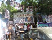 صور .. اقبال كثيف فى انتخابات التجديد النصفى للأطباء بالجيزة 