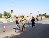 سباقات الركض بالبطولة العربية والإفريقية للداوثلون بالأقصر