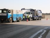 صور.. محافظة القاهرة تجرى تجارب ميدانية لاستقبال موسم الإمطار