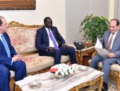 السيسى يتسلم دعوة من "سلفا كير" لحضور مفاوضات السلام السودانية
