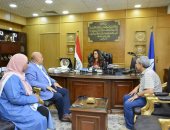 محافظ دمياط ورئيس مياه الشرب يتابعان الموقف التنفيذى لعدد من المشروعات 