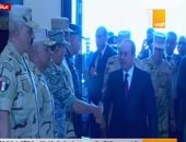 الرئيس السيسى يصل مقر انعقاد الندوة التثقيفية الـ 31 للقوات المسلحة