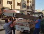 صور.. إزالة مغاسل سيارات مخالفة بـ"زراعى البحيرة" ورفع 231 حالة إشغالات بدمنهور