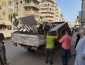 صور.. إزالة 772 حالة إشغال متنوعة بمدينة دمنهور فى البحيرة