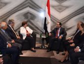 صور.. رئيس الوزراء يلتقى رئيسة صندوق النقد الدولى خلال زيارته لواشنطن