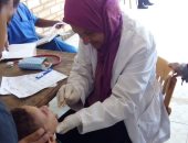 صور.. "صحة البحر الأحمر": الكشف على 118 حالة فى قافلة طبية بالزعفرانة