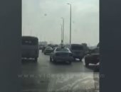 فيديو.. سيولة أعلى كوبرى أكتوبر من مدينة نصر للعباسية ثم تكدس حتى رمسيس