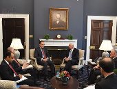 مصطفى مدبولى يلتقى نائب الرئيس الأمريكى ومديرة صندوق النقد بواشنطن