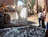 صور.. محافظ سوهاج: إزالات فورية لـ30 حالة تعد وبناء مخالف خلال أسبوعين