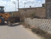 صور.. حملات لإزالة التعدى على أراضى الدولة والبناء المخالف بالإسكندرية