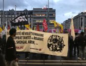 مظاهرات فى فرنسا ضد العدوان التركى على شمال سوريا.. صور