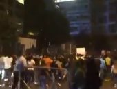 إطلاق نار وسط بيروت خلال تظاهرة احتجاجا على فرض ضرائب جديدة