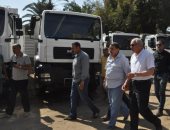 محافظ الجيزة يتابع أعمال تطوير شارع شهاب وطريق المريوطية