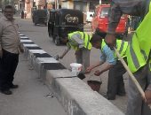 صور.. محافظ أسيوط يوجه إدارة المخلفات الصلبة بمتابعة أعمال مبادرة "صحتنا فى نظافة بيتنا"