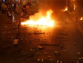 أعمال عنف فى لبنان.. والشرطة تتصدى بقنابل الغاز