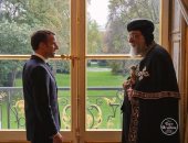 الرئيس الفرنسى يستقبل قداسة البابا تواضروس بقصر الإليزيه