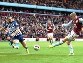 أستون فيلا يخطف فوزا قاتلا من برايتون فى الدورى الإنجليزى بمشاركة تريزيجيه