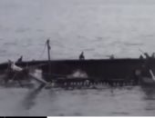 فيديو يرصد غرق قارب صيد كورى شمالى بعد اصطدامه بسفينة يابانية
