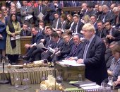 صور.. جونسون يتمسك بموقفه أمام محاولات البرلمان البريطانى لتأجيل البريكست