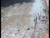 شكوى أهالى قرية أبو صير من انتشار مياه الصرف الصحى بمحافظة الغربية