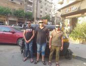 القبض على أبطال فيديوهات تعاطى المخدرات أمام إحدى مدارس الزيتون