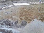 مياه الصرف الصحي تحاصر سكان قرية بمركز مغاغة بالمنيا