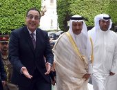 رئيس الوزراء الكويتى يصل مقر مجلس الوزراء وبدء جلسة المباحثات الثنائية 
