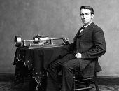 توماس إديسون  صاحب الـ 1093 اختراعا