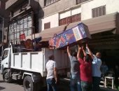 حملات لرفع المخلفات والإشغالات بقرى العياط والواحات وبولاق وشمال الجيزة