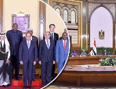 الرئيس: يجب أن تكون الأنهار العابرة للحدود مصدرا للتآخى والتنمية وليس الصراع والخلافات.. السيسي لرؤساء وفود دول "أسبوع القاهرة للمياه": مصر تبذل مساعى حثيثة ومتوازنة للخروج من تعثر مسارات التفاوض حول سد النهضة