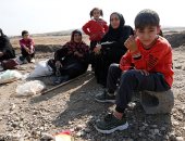 النازحون السوريون عالقون على الحدود بعد العدوان التركى 