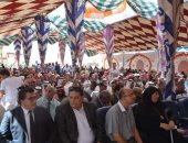 محافظة جنوب سيناء تنظم مؤتمرا جماهيريا تحت شعار "أكتوبر انتصارات وانجازات" 