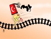 كاريكاتير الصحف الإماراتية.. العدوان التركى يفتت الوحدة العربية