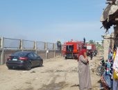 السيطرة على حريق بمنطقة الرسوة فى بورسعيد دون خسائر بالأرواح