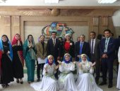 شاهد.. احتفالية "سياحة المنيا" بمرور قرن ونصف على ميلاد "غاندى"