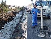 صور.. تطهير بالوعات الصرف ومخرات السيول وتوفير سيارات كسح فى المدن سلاح المحافظات لموسم الشتاء بعد انخفاض درجات حرارة الطقس اليوم.. رفع درجة الاستعداد للأزمات والطوارئ.. وخطط لإزالة المياه المتراكمة بالشوارع