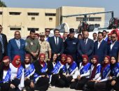 صور.. طلاب جامعة المنيا فى زيارة لـ"المطار" إحياءً لذكري انتصارات أكتوبر