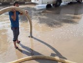 صور.. شفط مياه الأمطار بشوارع سرس الليان والشهداء والباجور ومركز السادات ومنوف