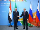 السيسي يدعو لتكثيف العمل مع الشركاء الدوليين لدعم التنمية فى أفريقيا