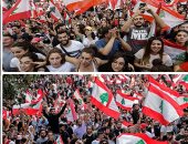لبنان.. الأمطار الغزيرة تؤثر على المظاهرات.. والمحتجون يواصلون قطع الطرق