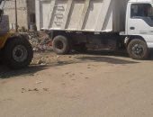 رفع 130 طن قمامة وتحرير 26 محضر متنوع بمركز الفشن ببنى سويف