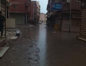شكوى من انتشار مياه الصرف الصحى بمنطقة القابوطى بورسعيد