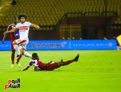 عبد الله جمعة ينقذ الزمالك من الهدف الأول في الدقيقة 12