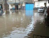 قارئ يشكو من تراكم مياه الامطار بمدينه ادكو محافظة البحيرة