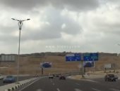 فيديو.. سيولة مرورية أعلى محور NA بالقاهرة الجديدة