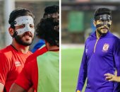 قصة صور.. أبطال فيلم "the mask" في الكرة المصرية