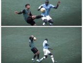 تريزيجيه يراوغ مدافع مانشستر سيتي على طريقة الشحات والنقاز.. فيديو