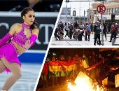 صور.. العالم هذا الصباح.. الفوضى تعم تشيلى.. سلب ونهب وعنف بسبب رفع أسعار المواصلات.. الجميلات يتألقن فى بطولة كندا الدولية للتزلج على الجليد.. استمرار تظاهرات بوليفيا احتجاجا على نتائج الانتخابات الرئاسية