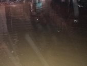 شكوى من تراكم مياه الأمطار بقرية نديبه بالبحيرة