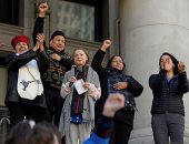 السويدية جريتا تونبرى تقود احتجاجات فى كندا لإلقاء الضوء على قضايا المناخ